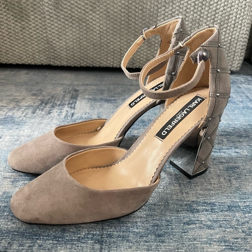 Karl Lagerfeld heels in size 7.5